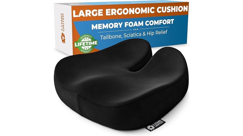 comfortable tailbone pain relief