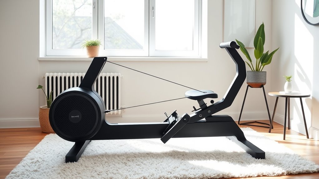 compact apartment rowing machines