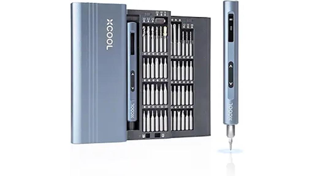 compact cordless screwdriver set