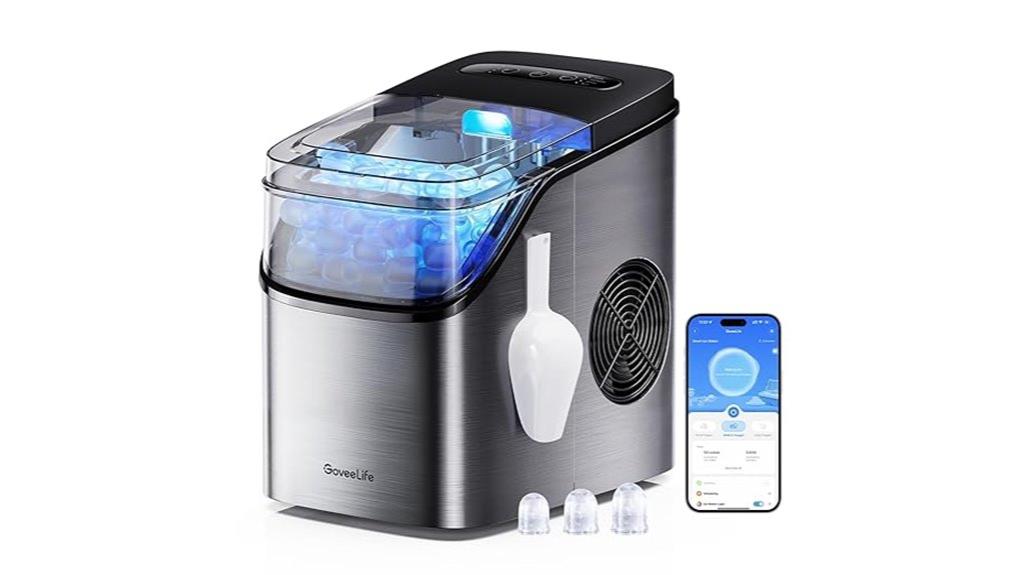 compact countertop ice maker