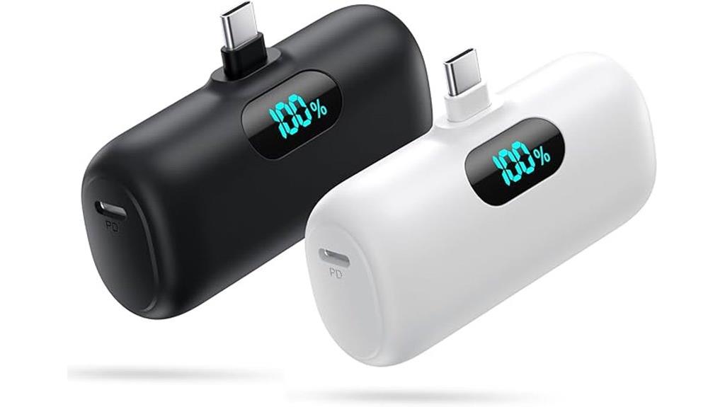 compact dual usb chargers