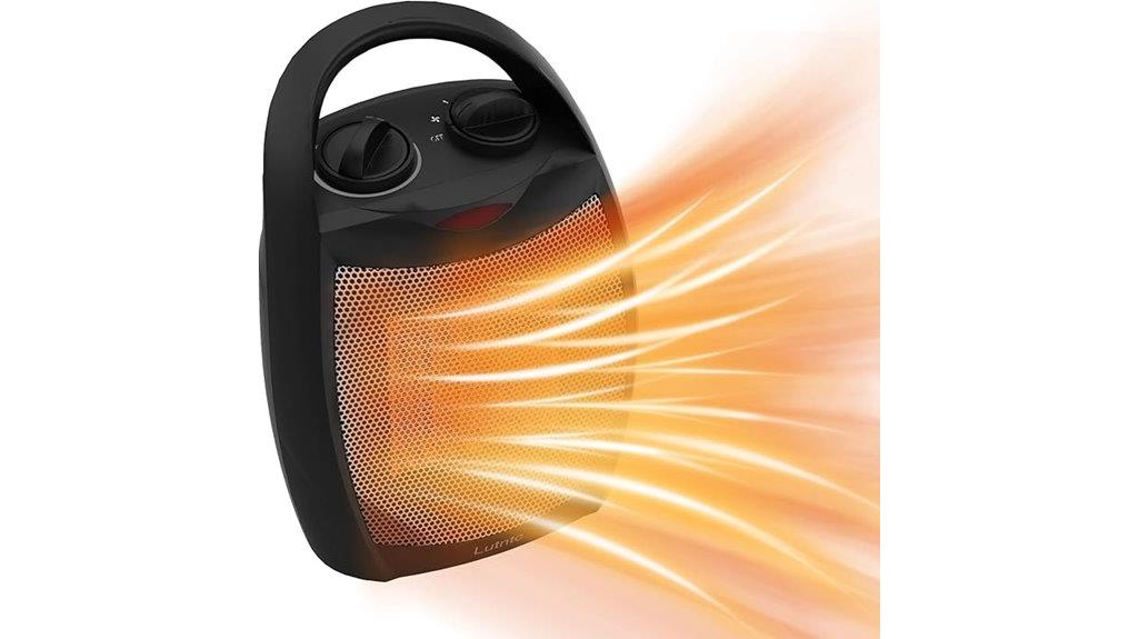 compact indoor space heater