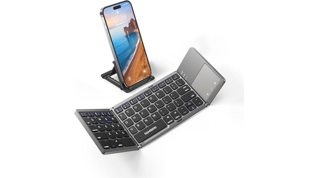 compact portable bluetooth keyboard