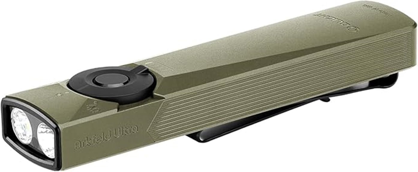 compact rechargeable led flashlight