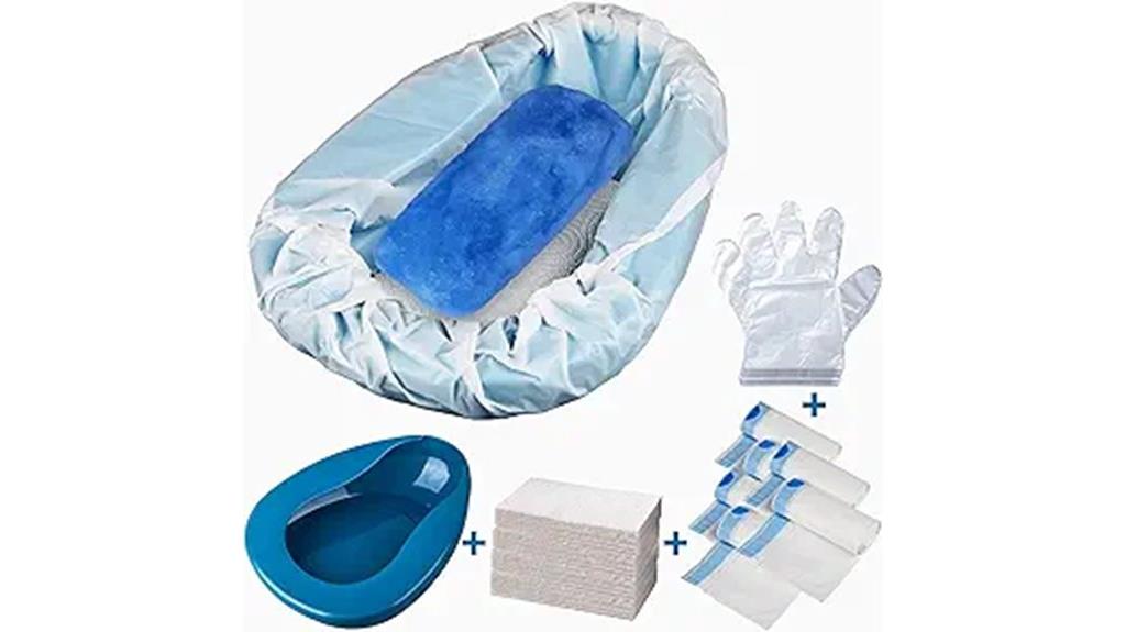 complete bedpan kit included