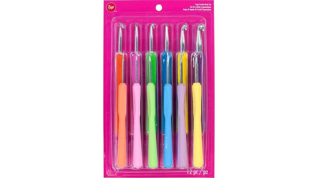 complete ergonomic crochet set