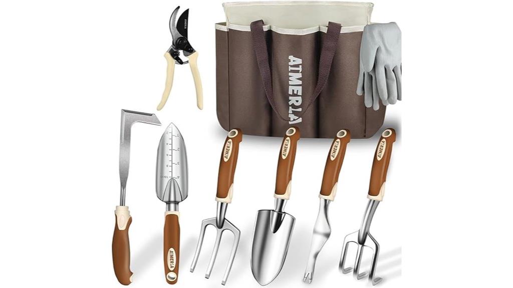 complete nine piece gardening kit