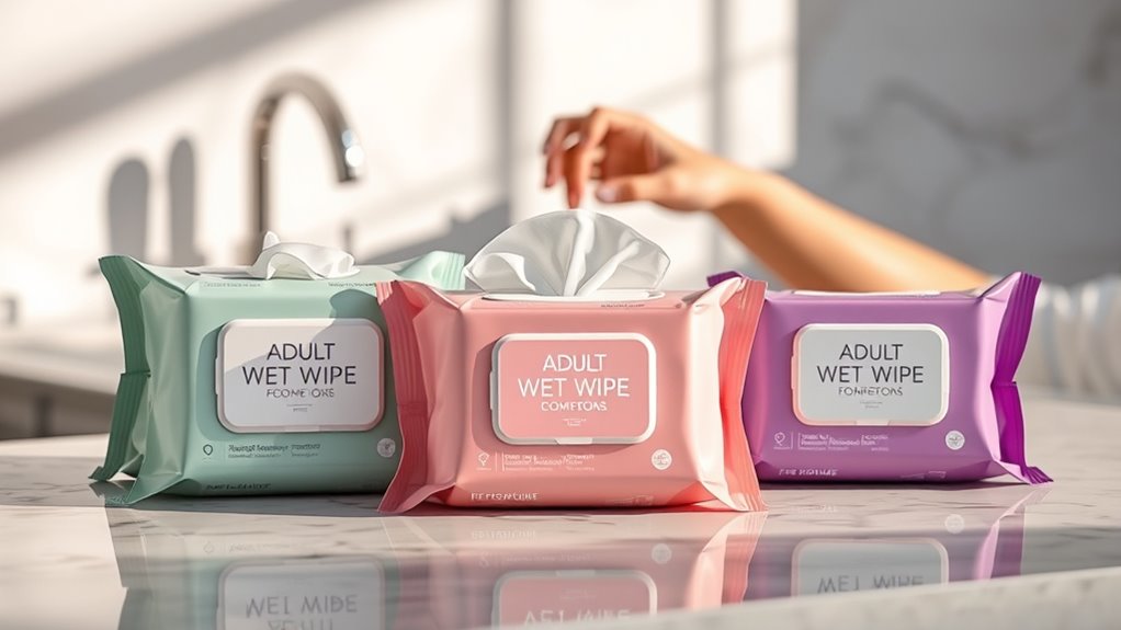 consideration for wet wipes