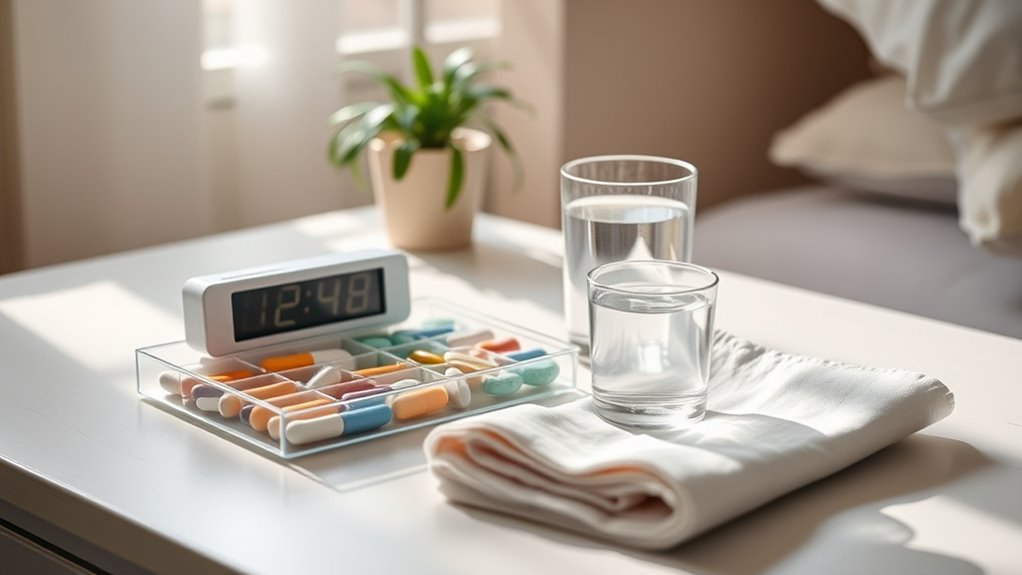 consistent medication routine adherence