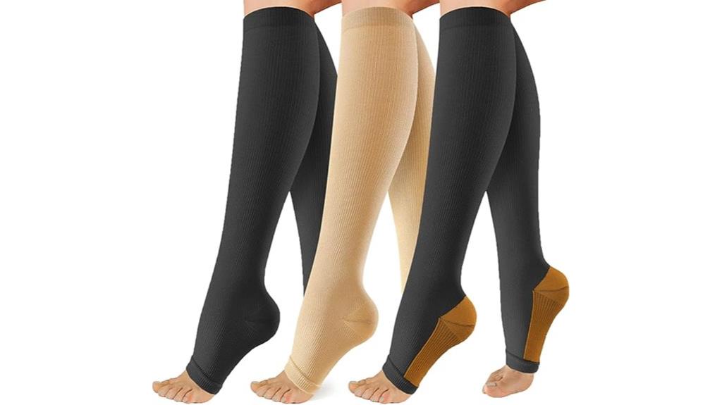 copper compression sock set