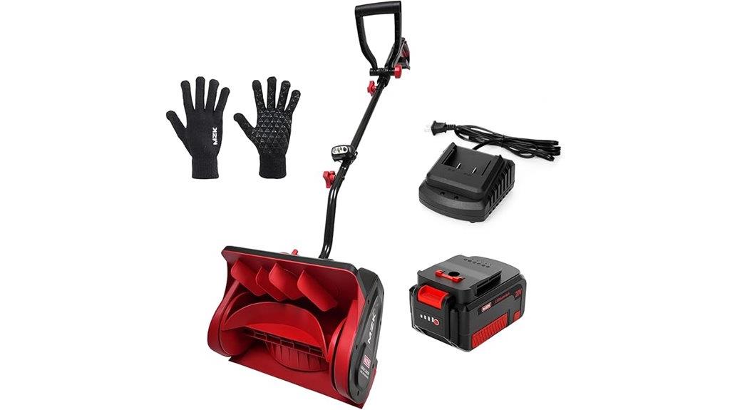 cordless 20v snow shovel