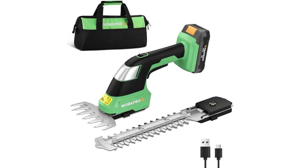 cordless 2 in 1 trimmer