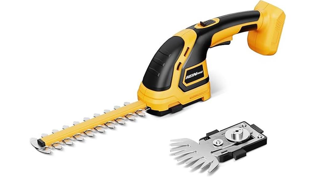 cordless dewalt hedge trimmer