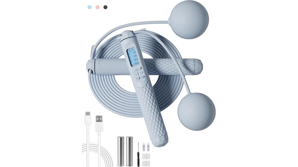 cordless jump rope with counter