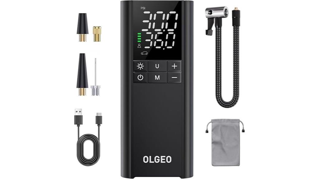 cordless pressure detect air pump