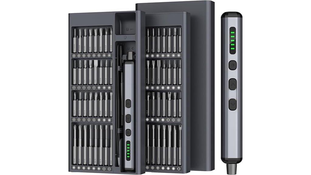 cordless rechargeable screwdriver set