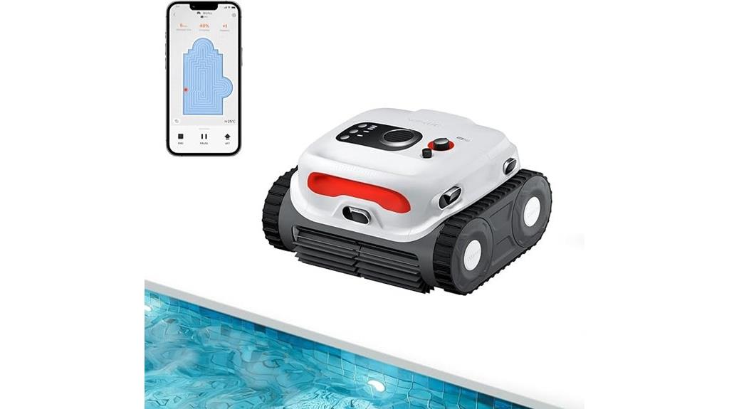 cordless robotic pool cleaner