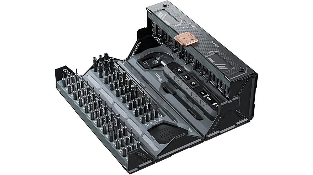 cordless screwdriver with bits
