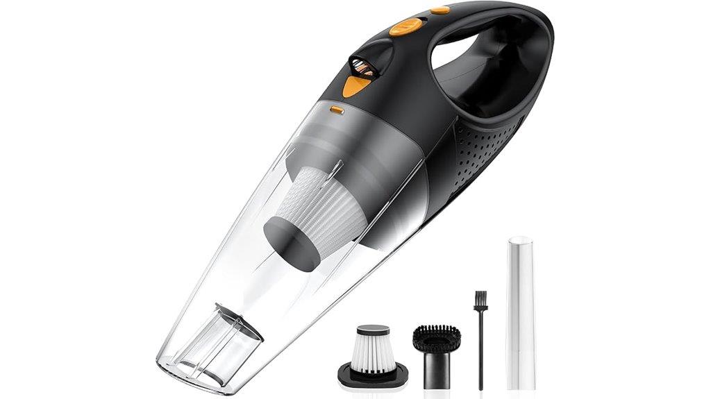 cordless vacuum with filters