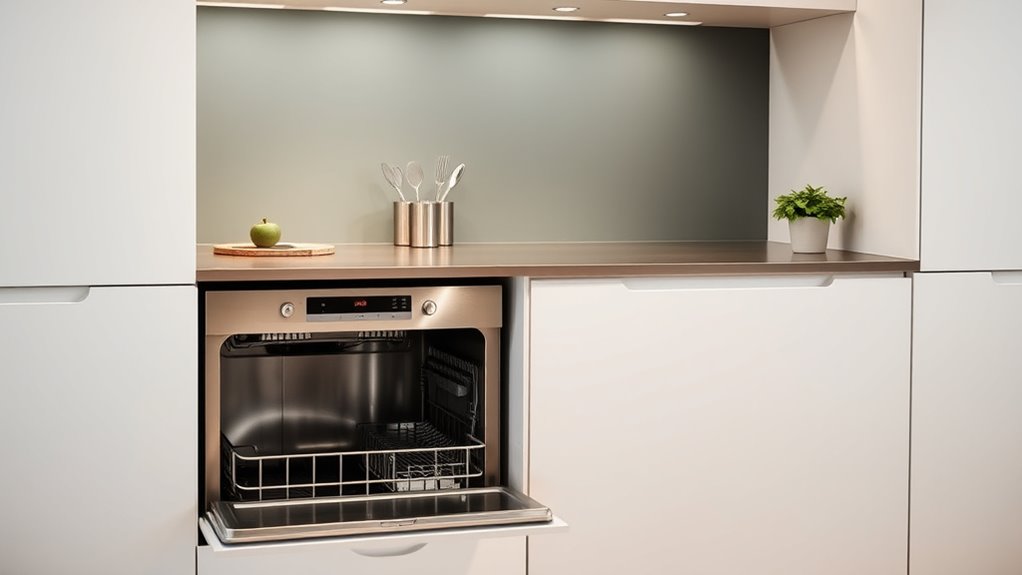 counter dishwasher selection criteria