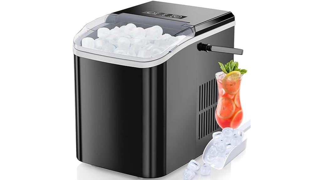 countertop ice maker 26lbs