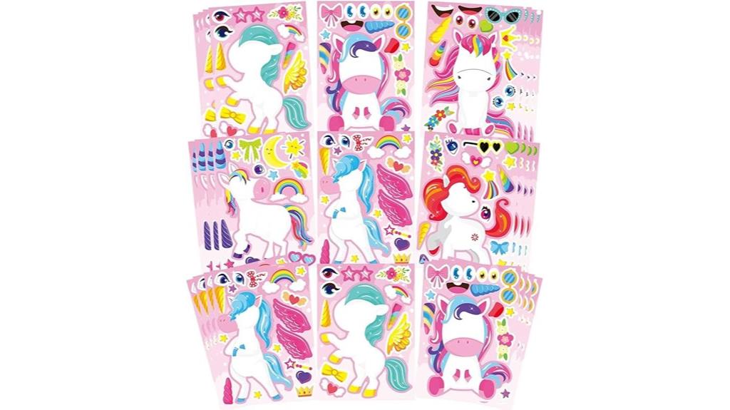 create custom unicorn stickers