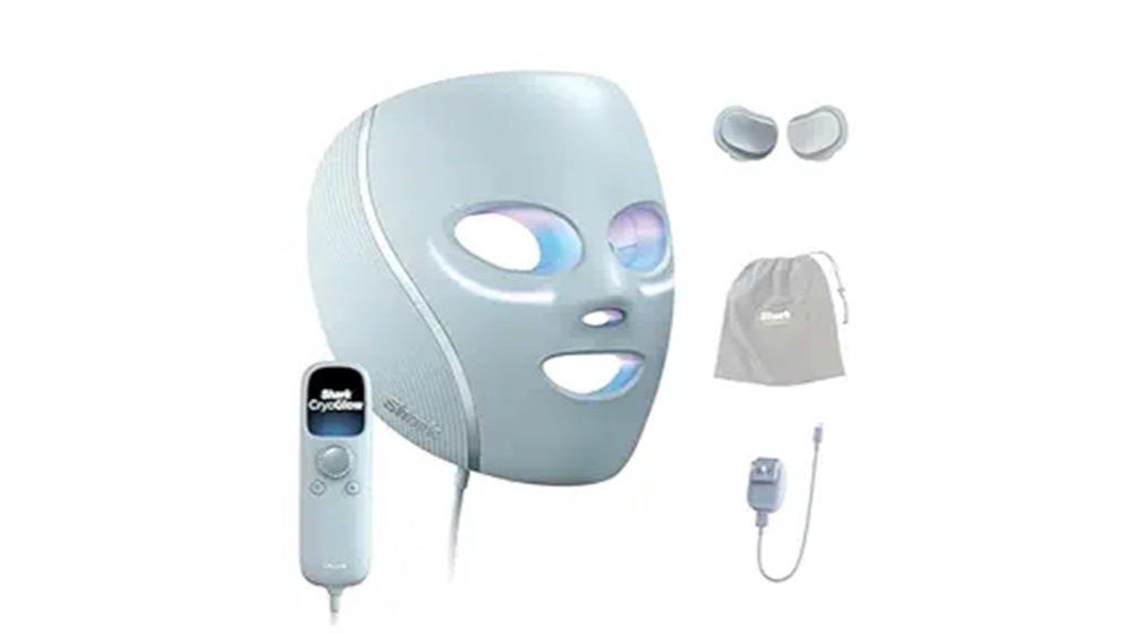 cryoglow led facial mask