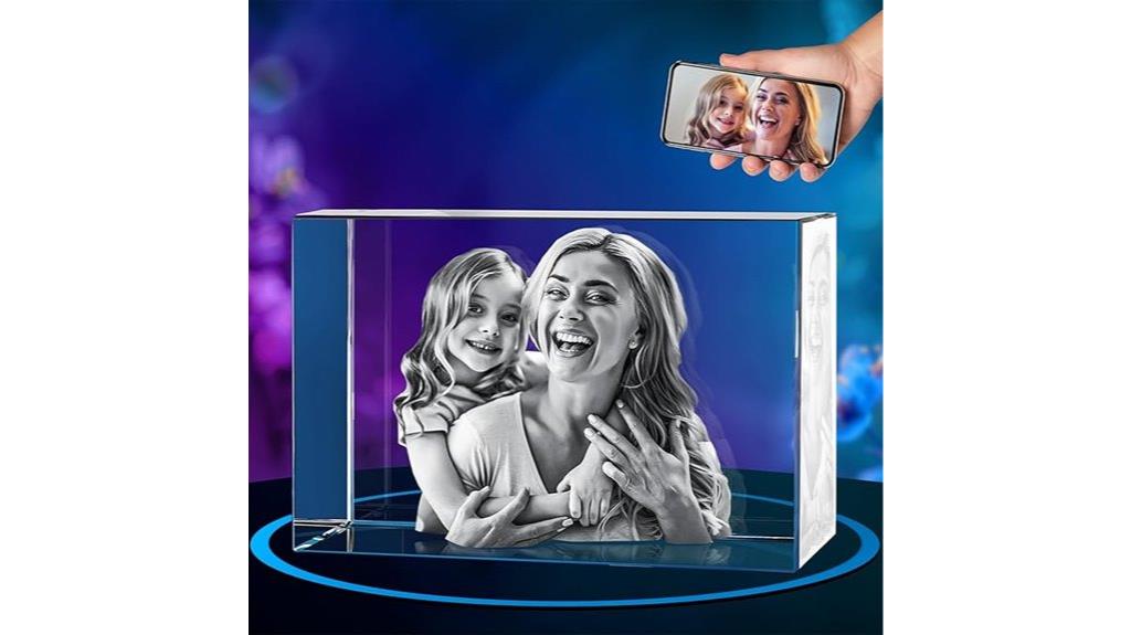 customized crystal photo gift