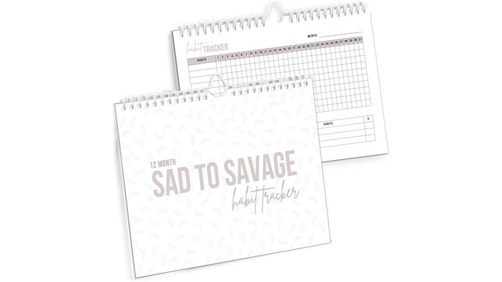 daily habit tracking journal
