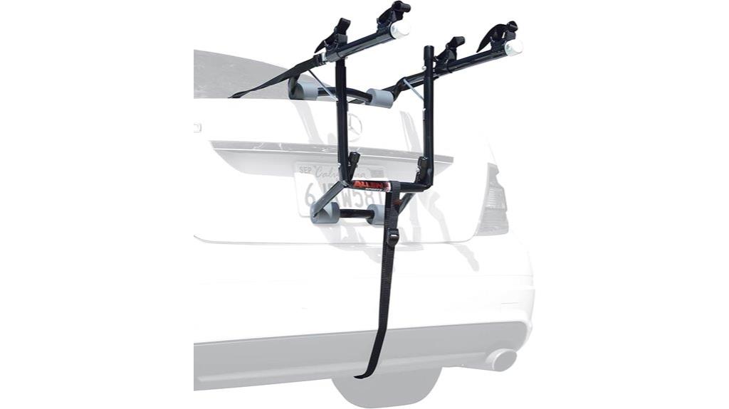 deluxe 2 bike trunk mount