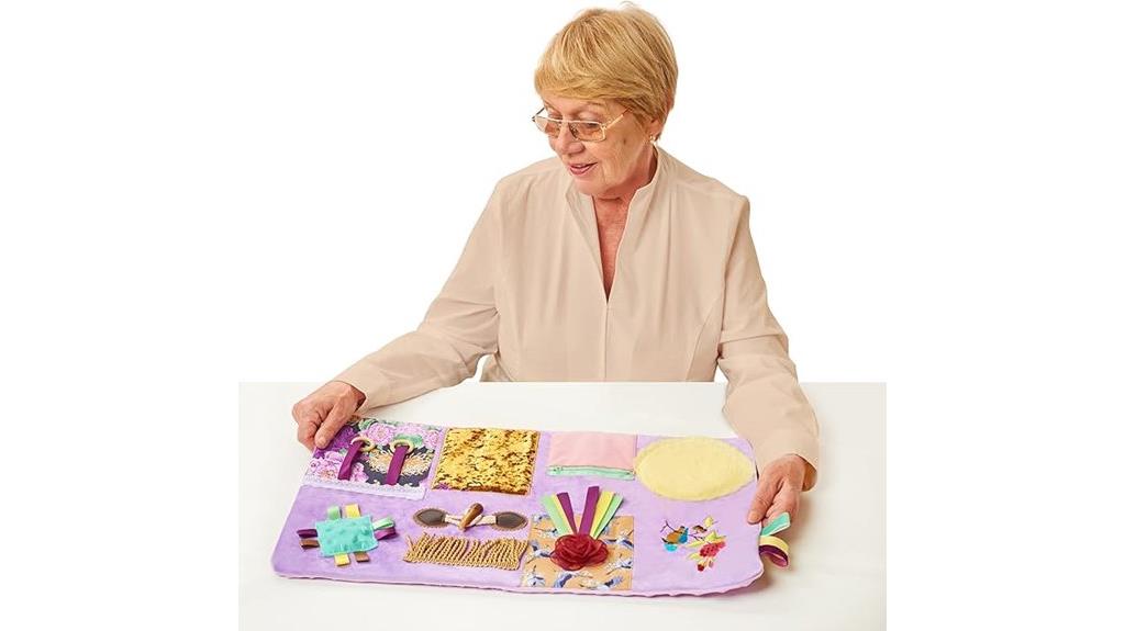 dementia calming sensory blanket