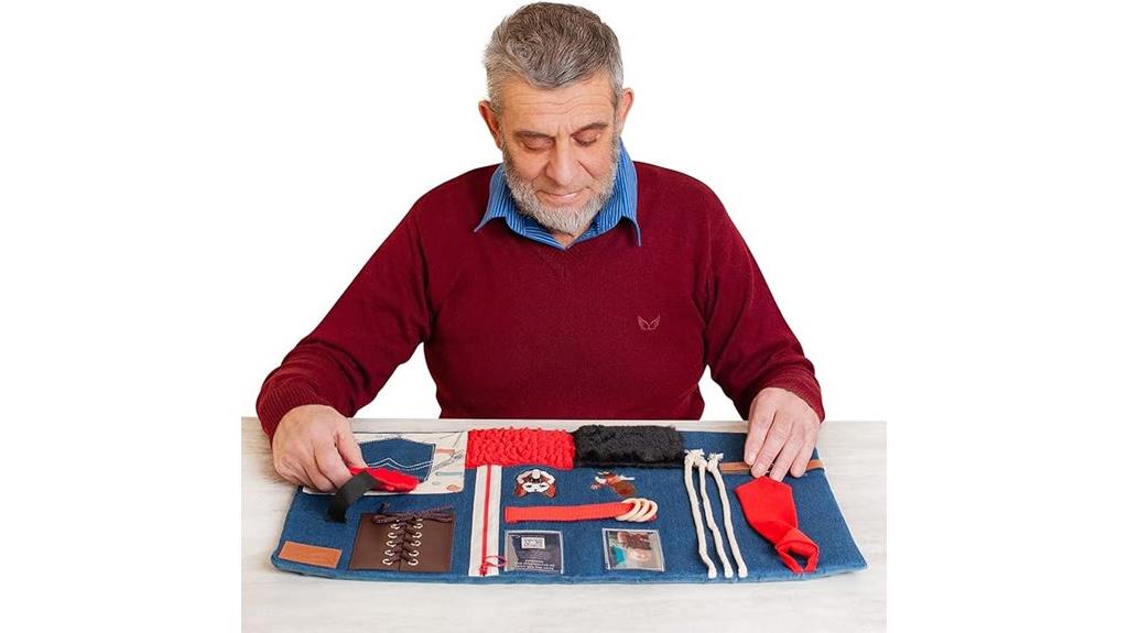 dementia calming sensory blanket