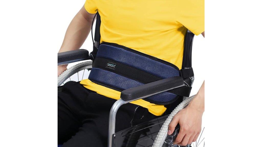 dementia wheelchair safety restraints