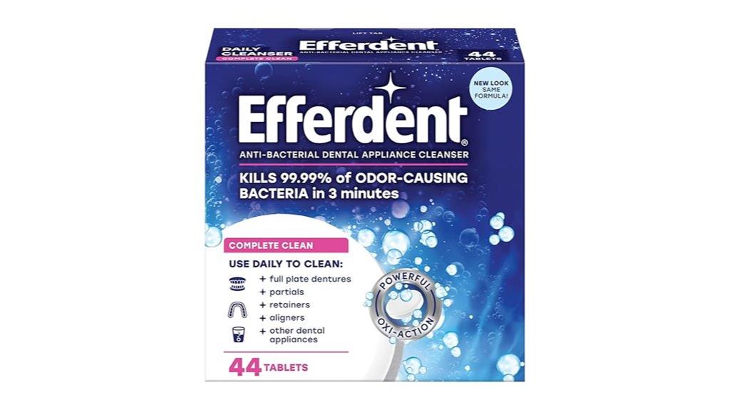 denture cleaning tablet instructions