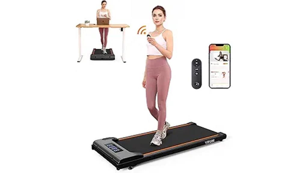 desk treadmill with remote