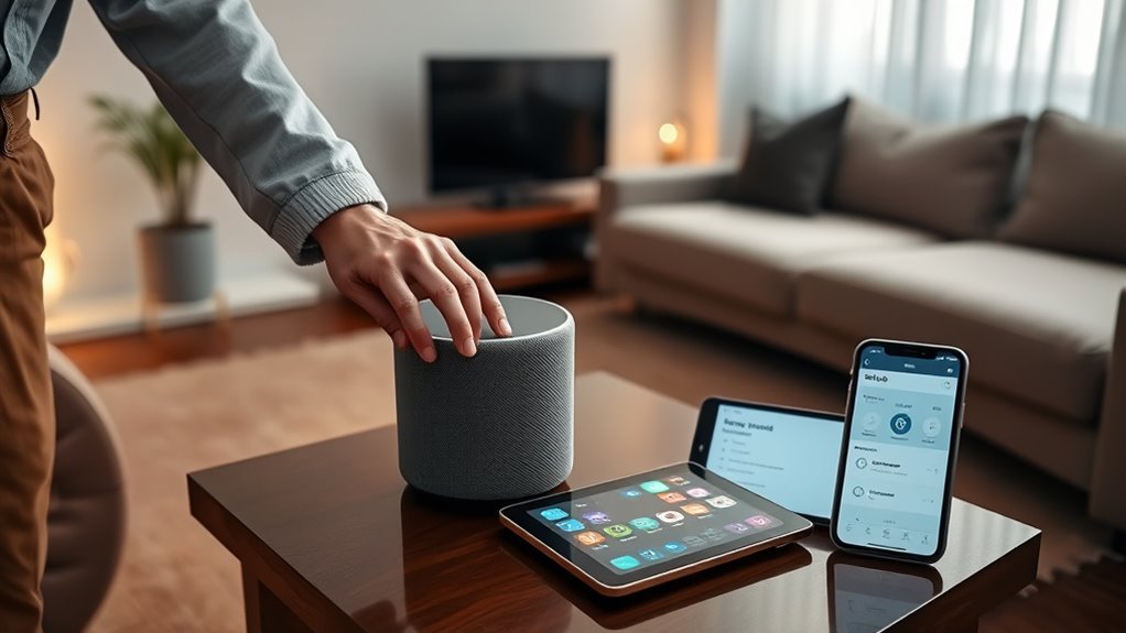 device setup and customization
