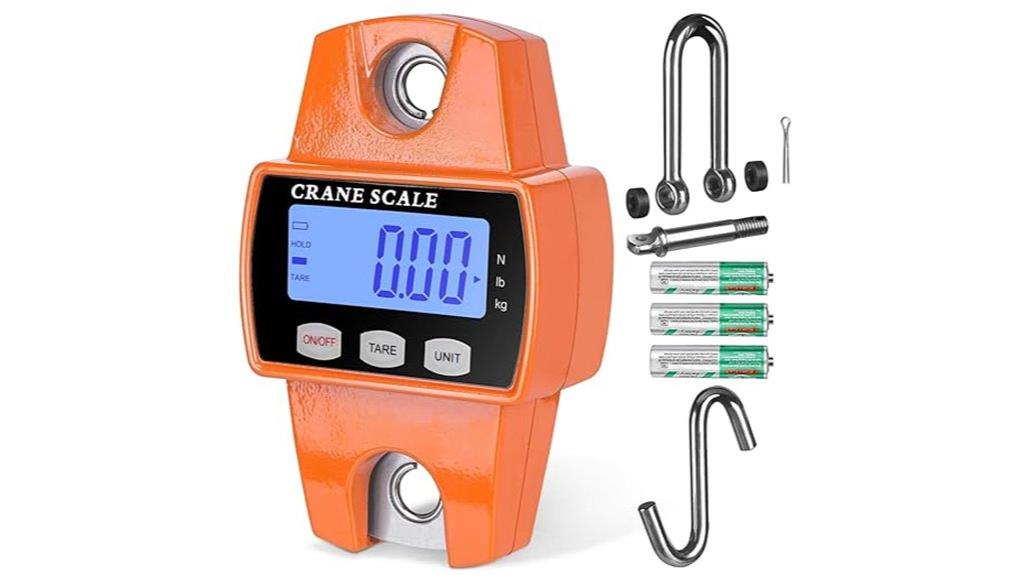 digital 660lb hanging scale