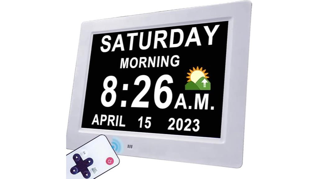 digital alarm clock features