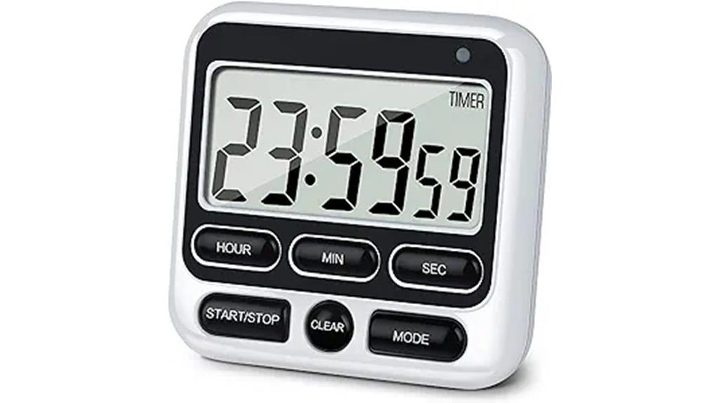 digital kitchen timer with alarm