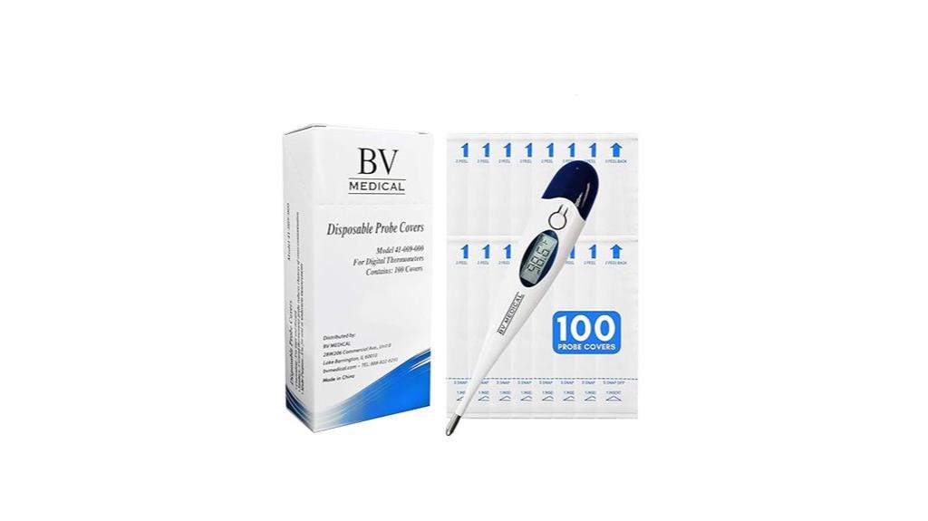 digital thermometer with probe