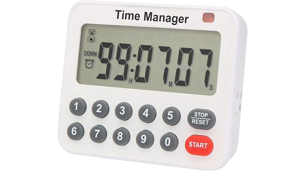 digital timer with loud alarm