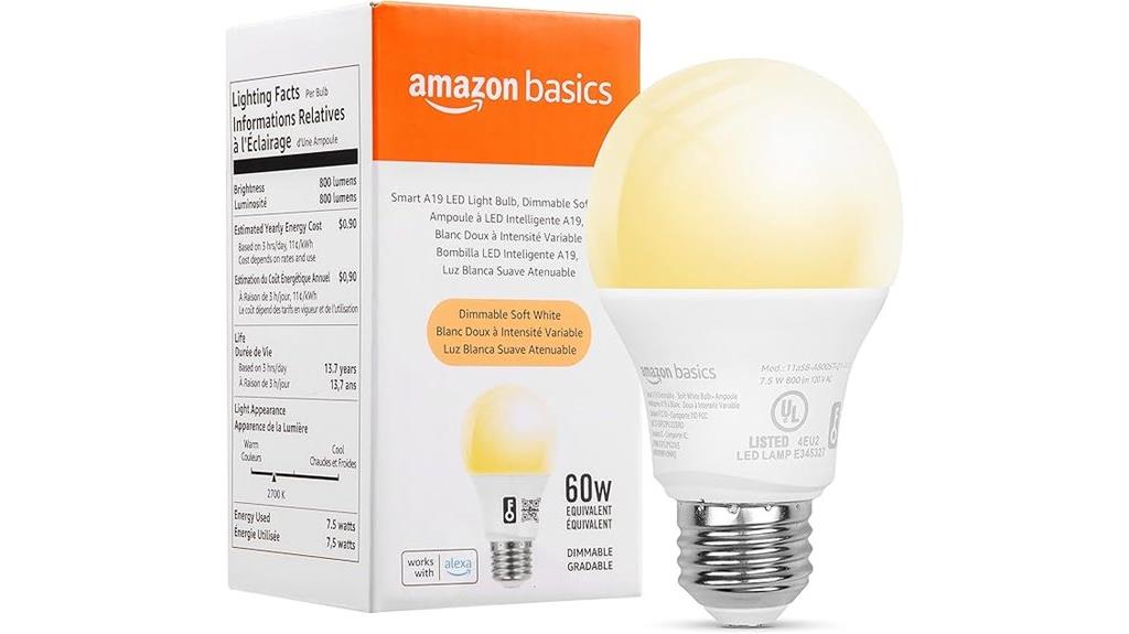 dimmable led light bulb