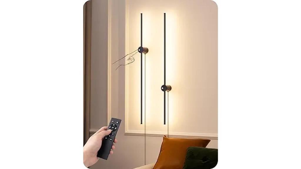 dimmable led wall sconce