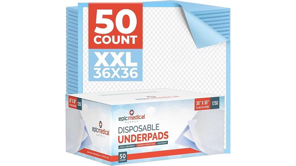 disposable leak proof bed pads