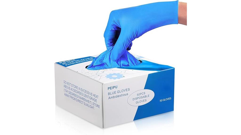 disposable nitrile gloves