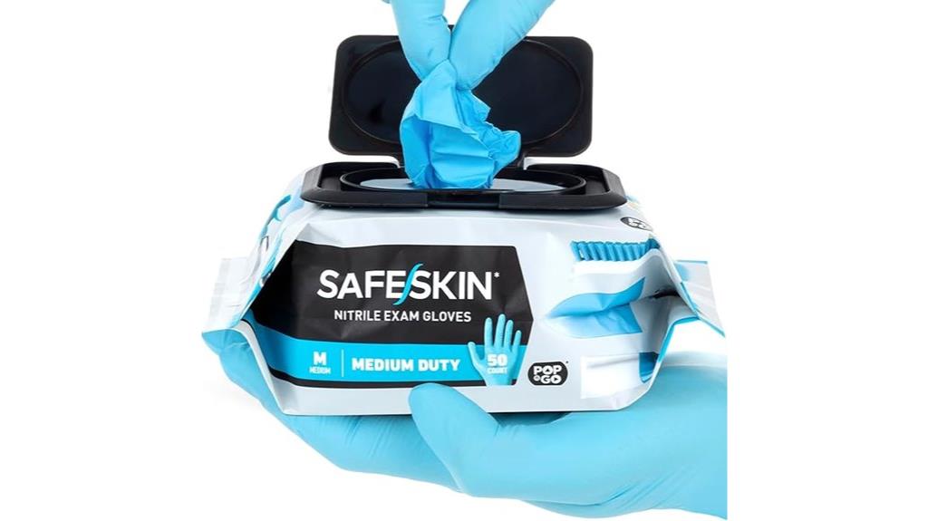 disposable nitrile gloves pack