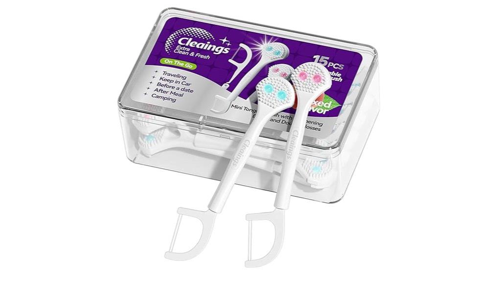 disposable tongue cleaner pack