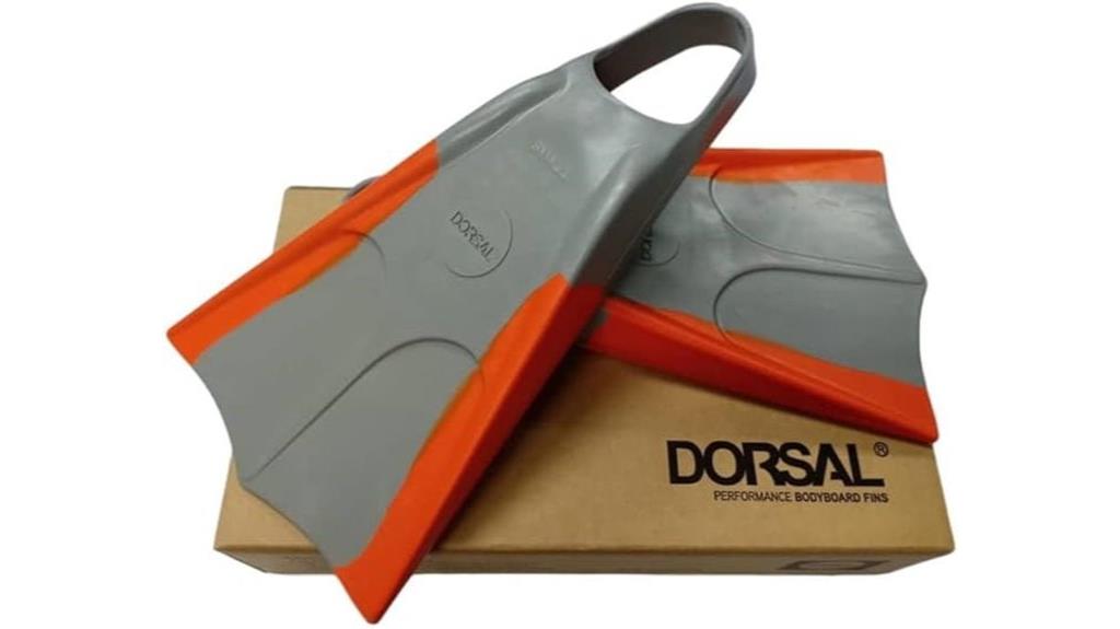dorsal bodyboard swimfins