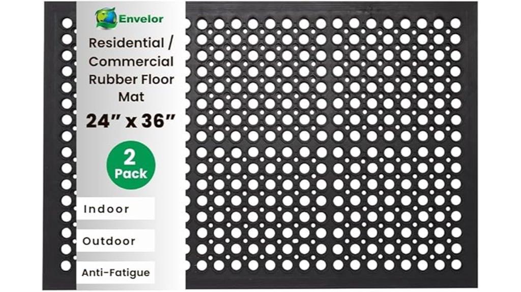 double pack anti fatigue mats