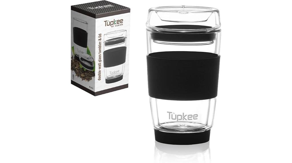 double wall glass tumbler
